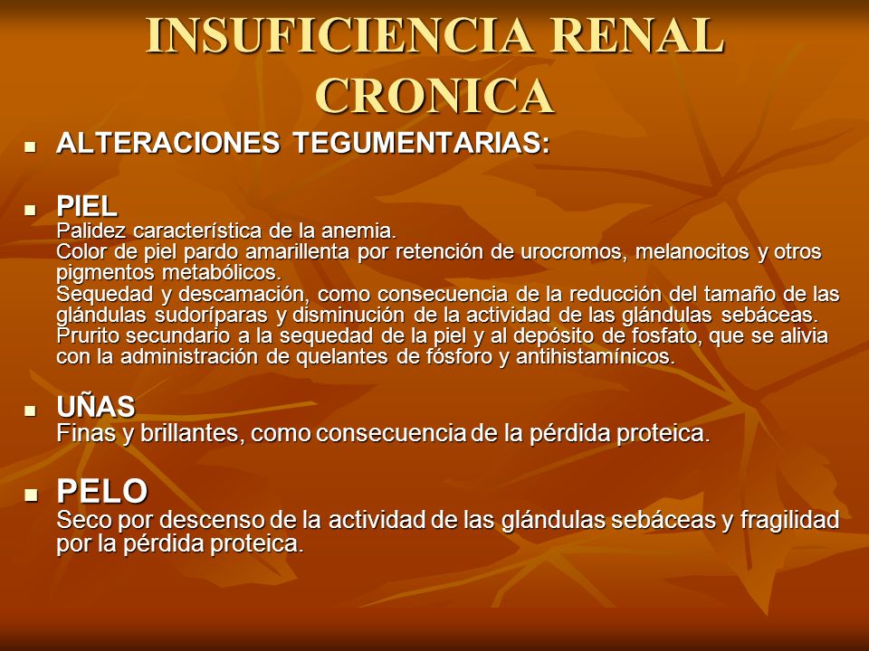 infección renal piel amarilla